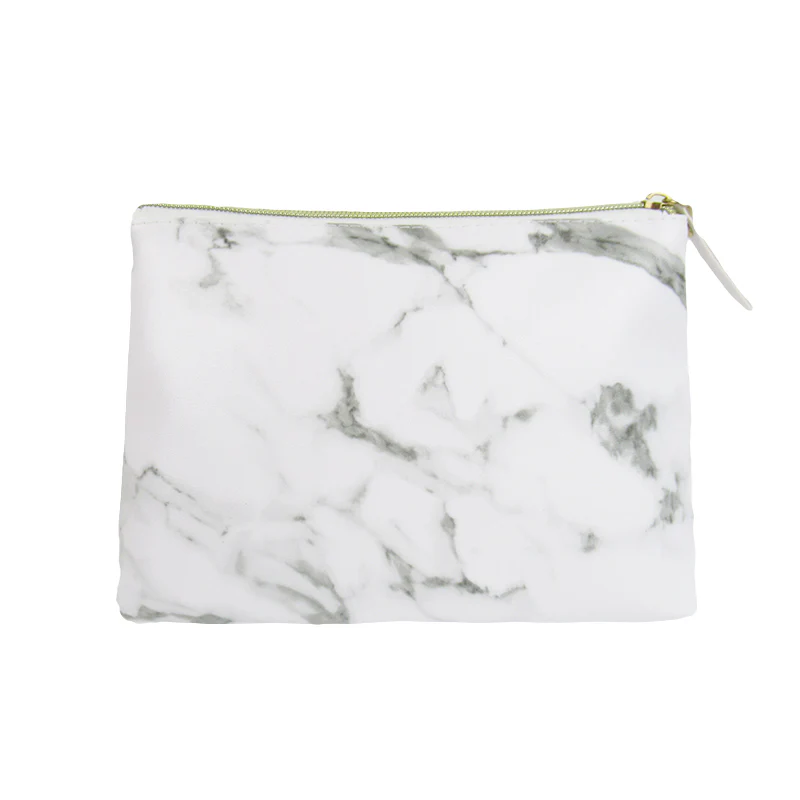 Marbled Cosmetic Bag